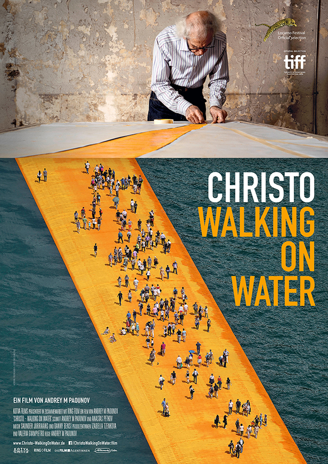 CHRISTO  WALKING ON WATER